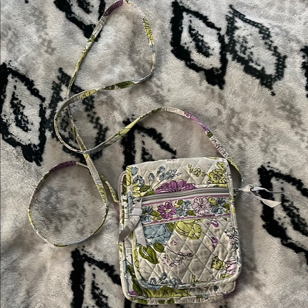 Vera Bradley Floral Quilted Crossbody Bag